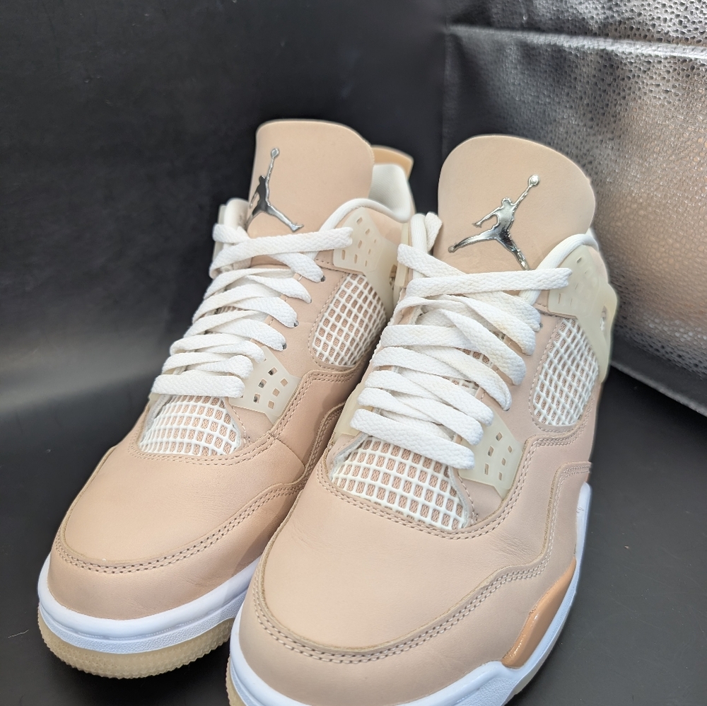 Jordan 4 Retro Shimmer Women's Sneakers Size 9.5 - Picture 8 of 16
